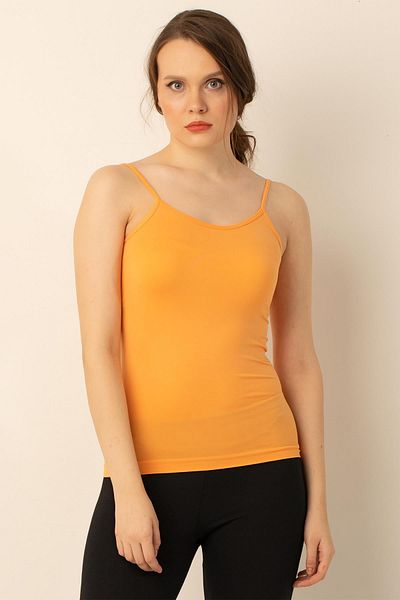 Miorre Tricou fără cusături cu bretele subțiri