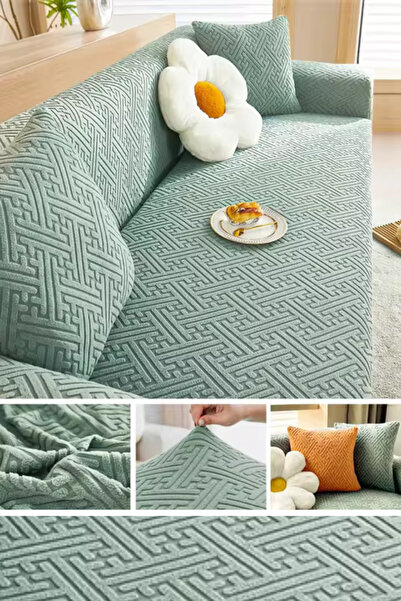 nurlan Жакардов калъф за диван, еластичен мек калъф за диван, издръжлив калъф...