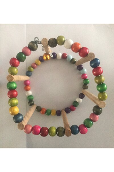 ARSPOLO BONCUKLU YUVARLAK KUŞ ÇARKI SALINCAĞI