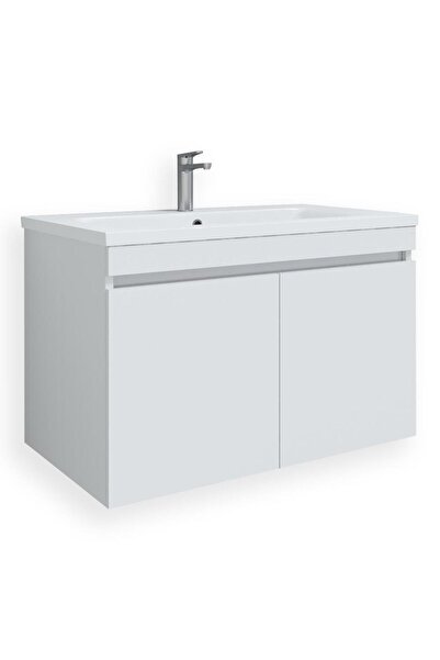TETA HOME Tokyo 80 cm Mdf Banyo Lavabolu Alt Dolap