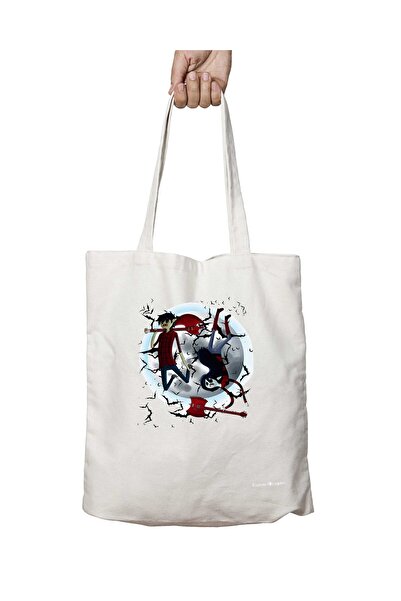 ART HEDİYE حقيبة لي ومارسيلين قابلة للغسل بطباعة دائمة على الجانبين