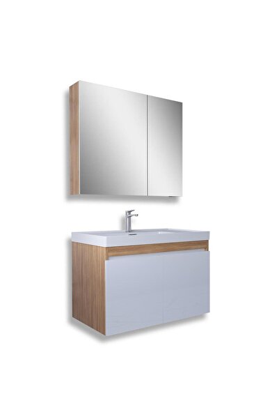 TETA HOME Tokyo 65 CM Mdf Banyo Dolabı Seti