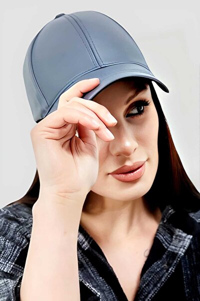 Uniquetrenders Унісекс 100% шкіра, регульована ззаду кепка