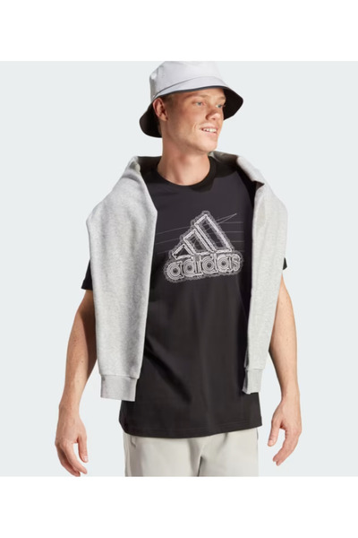 adidas Чорні чоловічі шорти Т-образні Bos T In6258