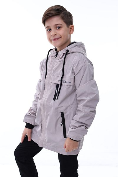 MAXI DRY Boys' Raincoat, Water Windproof Lined Memory Fabric 7-16 Years