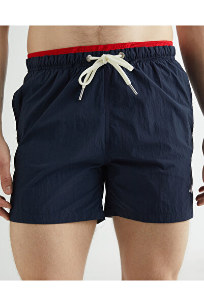 Gant Erkek Lacivert Regular Fit Mayo Şort