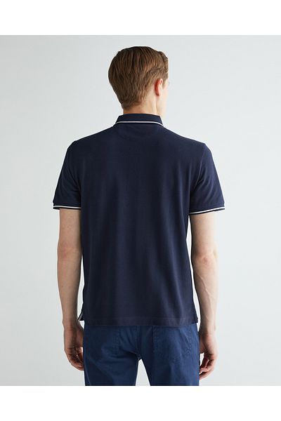Gant Ανδρικό Navy Blue Regular Fit Polo