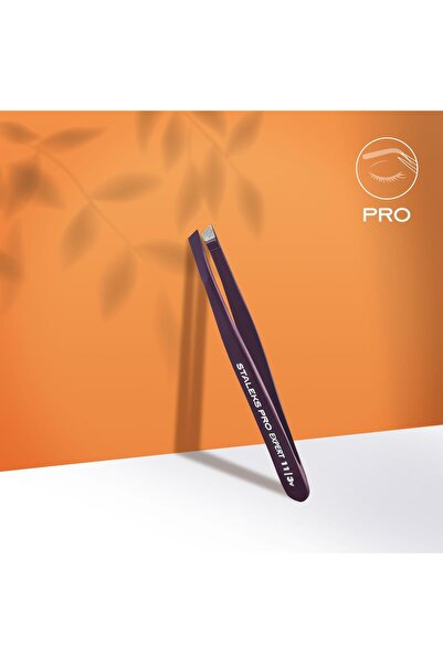 STALEKS EXPERT 11 TYPE 3v Kaş Cımbızı (Geniş Yamuk Kenarlar), Mor