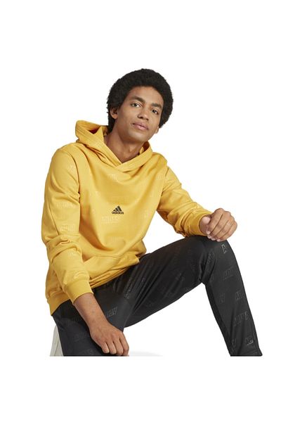 adidas Ανδρικό φούτερ BL HD Q4 Κίτρινο Ij6429