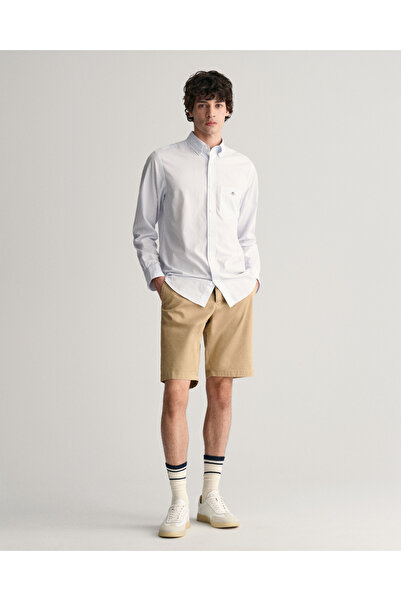 Gant Erkek Bej Relaxed Fit Chino Şort