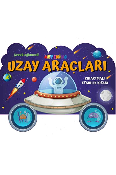 Artenino Figured Vehicles - Space Vehicles - Sticker Activity Book