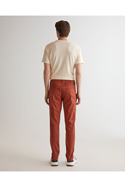 Gant Erkek Kahverengi Slim Fit Pantolon