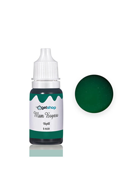 Getshopmini Mum Boyası Mum Renklendirici Sıvı Pigment Boya 15ml Renk Seçmeli