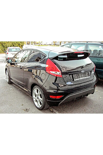 HasAkman Ford Fiesta Mk6 Servis Model Difüzör Arka Difizör Parlak Siyah Plastik