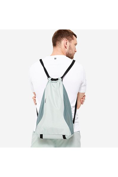 Decathlon Domyos Green/Grey Fitness Sports Backpack - 15 L