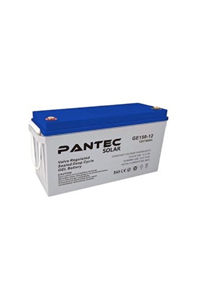 Genel Markalar Pantec 150 Amper Solar Jel Akü Derin Döngü