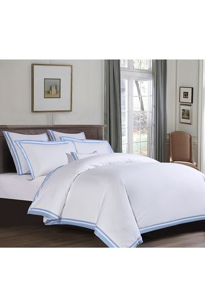 Oceana 2-Piece Brata Stitch Twin Size Duvet Cover Set PARK01