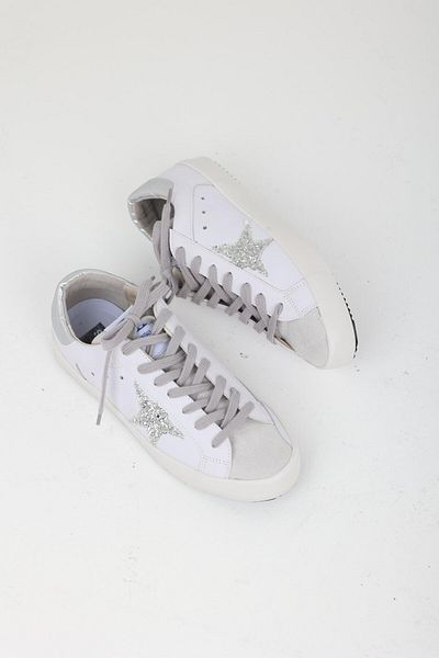 Banksy Goose Star Embroidered Sneakers Sportovní obuv (čistá)