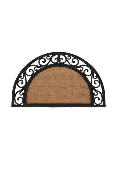 HONEYBEE Hard and Durable Corel Rubber Border Door Mat 45 x 75cm