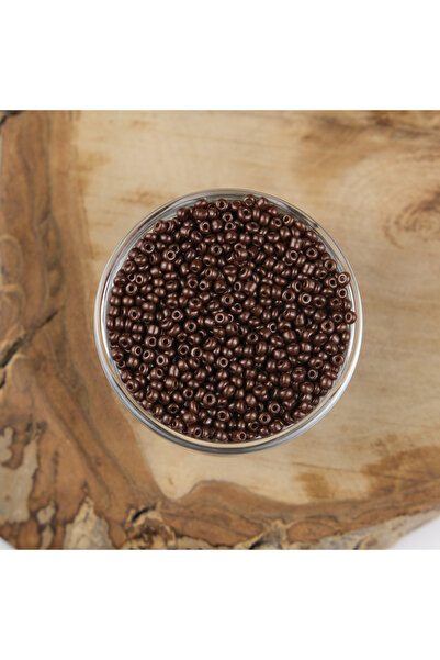 Kanguroom Smeđe ABC perle od peska - 3 mm, 500 grama, 8/0 - K46