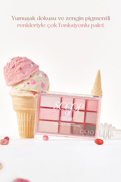 CLIO Clio 03 Scoop of Shade - Multi-Purpose, Intense Pigmented Headlight Palette