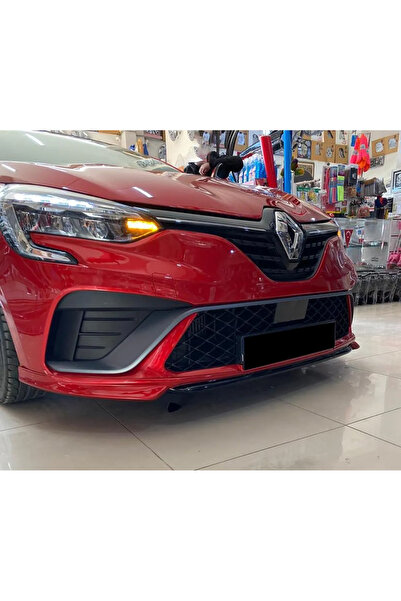 HasAkman Renault Clio 5 Abt Ön Ek Karlık Mat Siyah Plastik