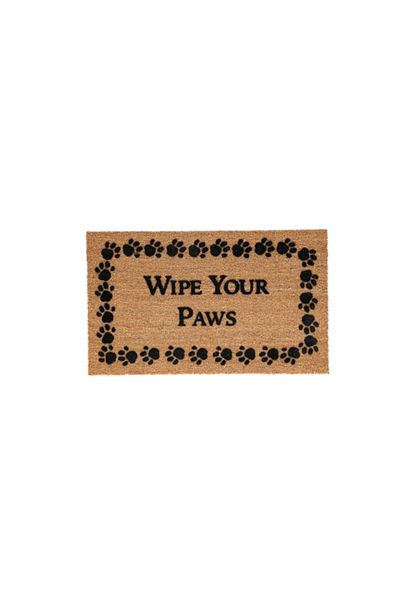 Decoir Wipe Your Paws Door Mat 18 x 30inch