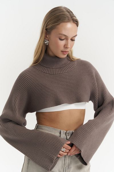 MAİ COLLECTİON Coperni Mink Knitwear Bolero