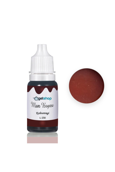 Getshopmini Mum Boyası Mum Renklendirici Sıvı Pigment Boya 15ml Renk Seçmeli