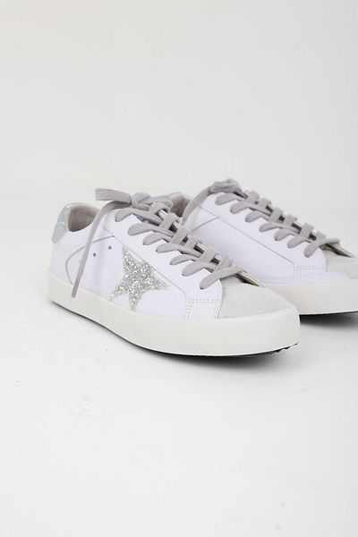 Banksy Goose Star Embroidered Sneakers Sportovní obuv (čistá)