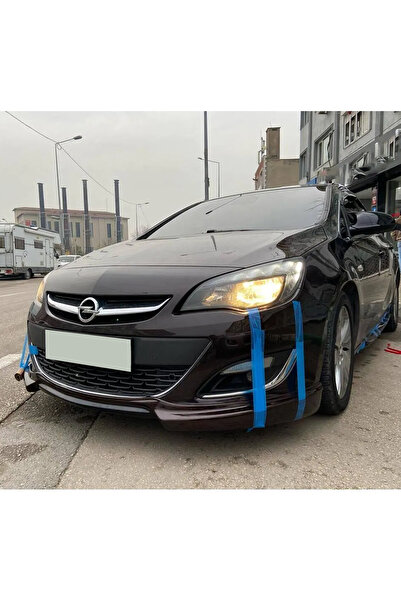 OMGARAGE Opel Astra J HB Makyajlı Kasa Ön Ek Karlık Mat Siyah Plastik 2012-2015