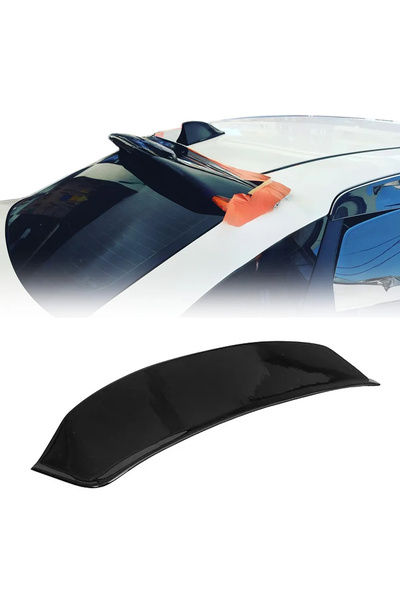 HasAkman Fiat Linea Cam Üstü Spoiler Parlak Siyah Plastik Spoyler