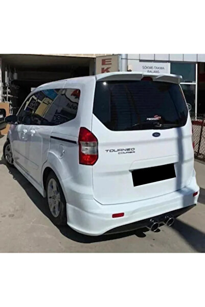 HasAkman Ford Tourneo Courier R32 Arka Ek Karlık Mat Siyah Plastik