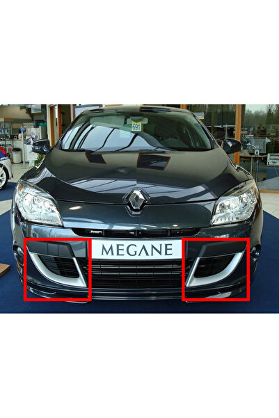 OMGARAGE Renault Megane 3 Sis Çerçevesi Parlak Siyah Plastik