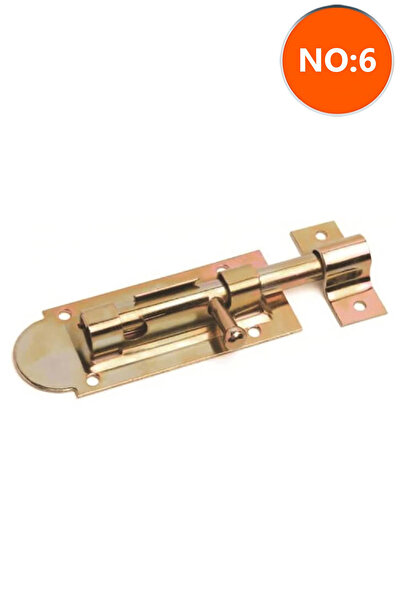 Beşel Mavzer Sürgü Kilit Kapı Dolap Kapak Sürgüsü No:6