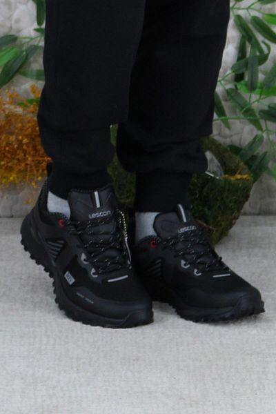 Lescon Safari 2 Black Pantofi pentru bărbați, confortabili, produs original, impermeabili