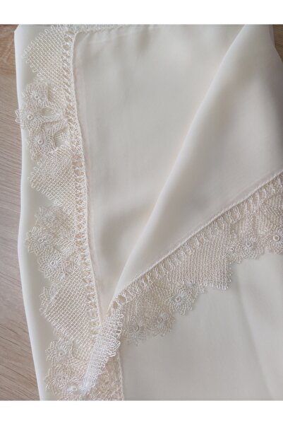 NUMİSTORE İğne oyası kırem renk cilveli kiraz modeli namaz örtüsü