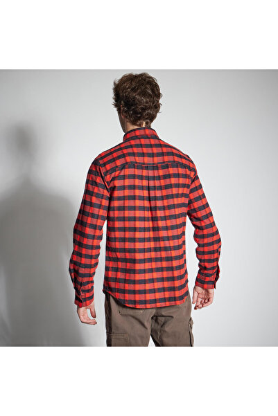 Decathlon Solognac Gömlek - Avcılık Ve Doğa Gözlemi - Kırmızı - 100