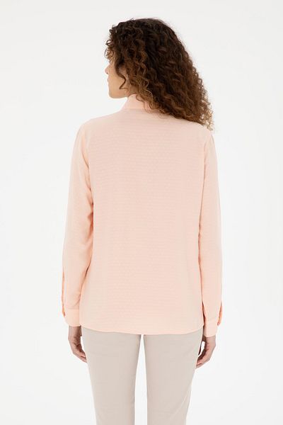 U.S. Polo Assn. U.S. POLO. ASSN. Cămașă de damă Salmon - cu mânecă lungă 50283752 -VR047