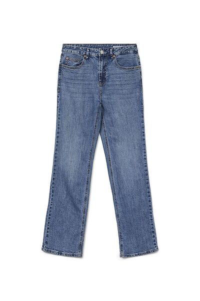 Vero Moda Düz kesim Vmtessa Hohe Taille Gerade Geschnittene Jeans
