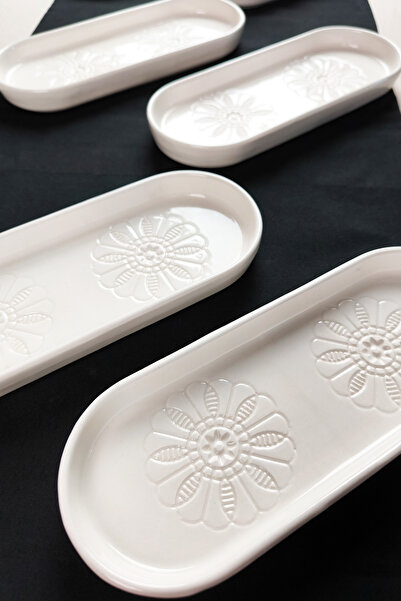 Dfn Life Duru 6-Piece Boat Plate - Snack Plate - Presentation Set