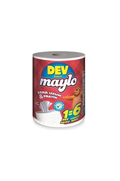 Maylo Kağıt Havlu Dev 6 Rulo 1 Arada (6'LI)