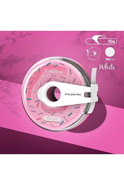 STALEKS Expert Yedek Beyaz Bant Törpü, Staleks Pro Plastik Bobinde, 180 Grit
