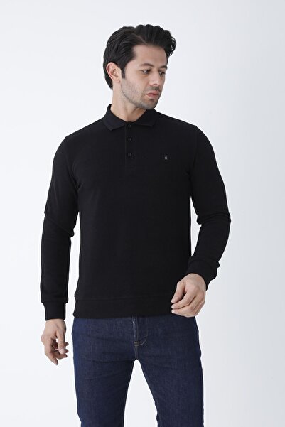 Cordial Men's Slim Winter Long Sleeve Polo Neck Thessaloniki Knitwear