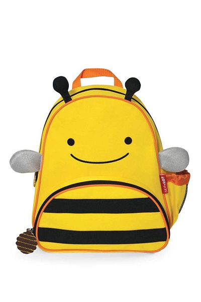 Skip Hop Yellow Kids Backpack with Bee Design