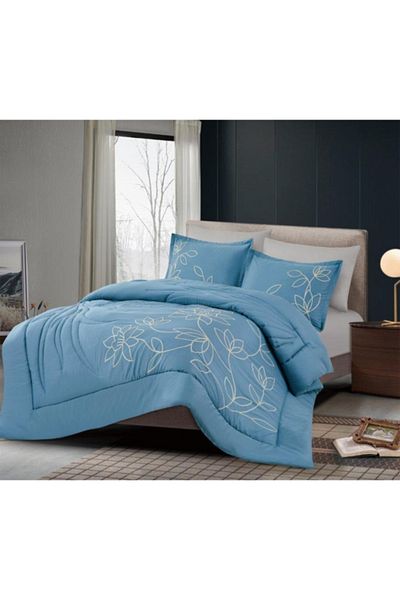 Cannon 6-Piece Floral Pattern King Comforter Set Assorted Color