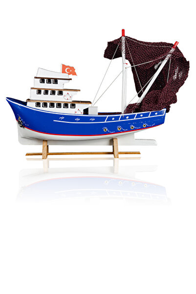 AYHAN KOTRA Karadeniz Balıkçı, Ahşap Maket Gemi, Model Kotra, Ev, Ofis Hediye...