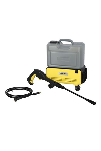 Karcher غسالة الضغط المحمولة اللاسلكية ذات الأربع عجلات Follow Me