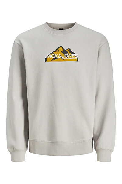 Jack & Jones Jack&Jones Jcomountaın Logo Erkek Sweatshirt