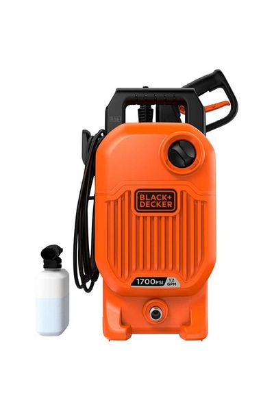 Black&Decker 1700W 1800PSI Corded Compact Pressure Washer